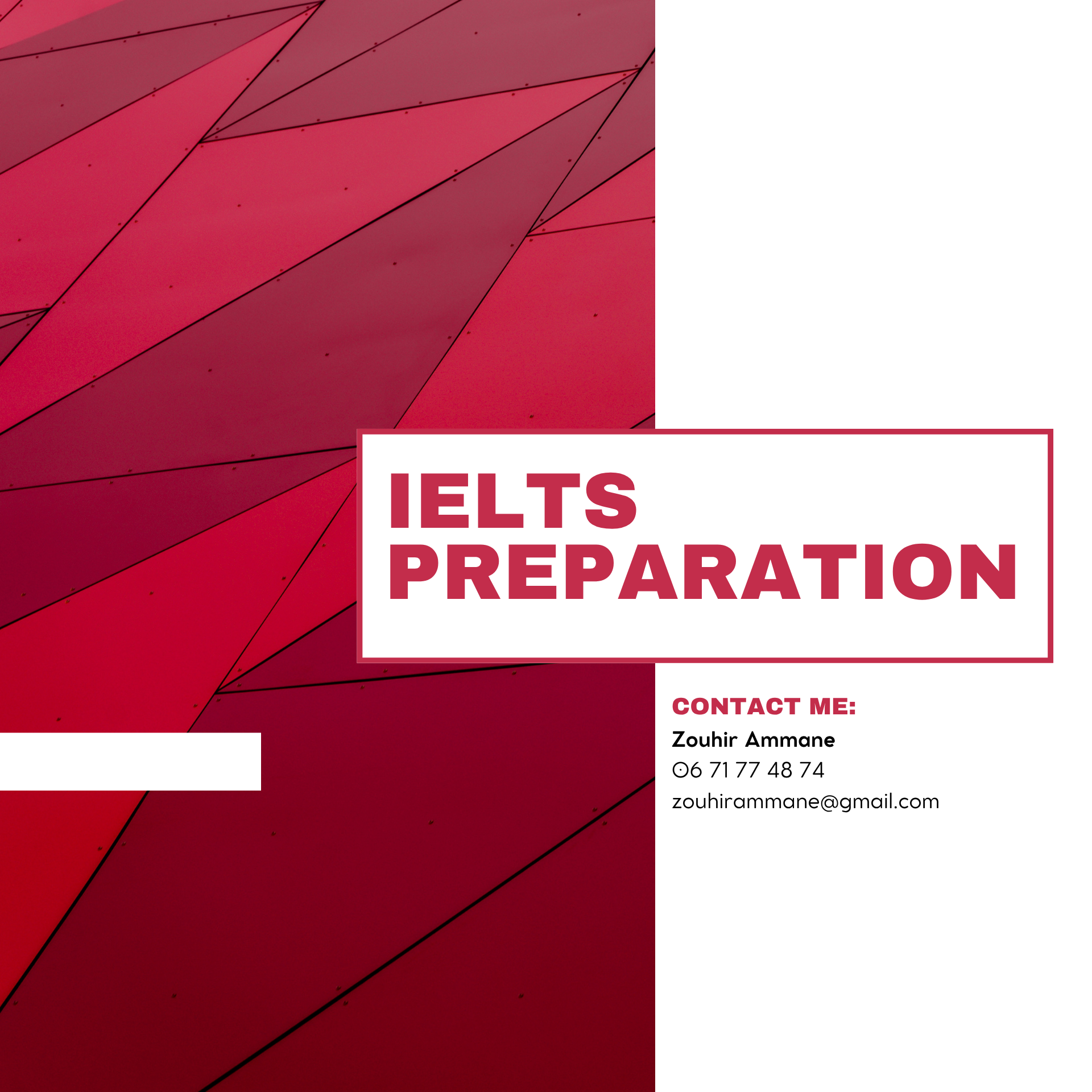 IELTS preparation course cover